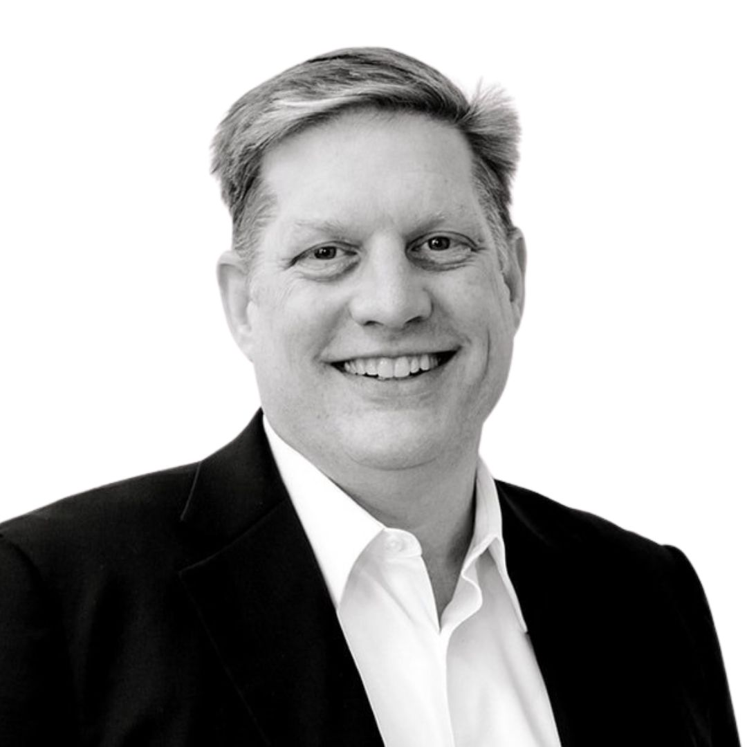 Jay Stevens Director of Market Analytics black and white image